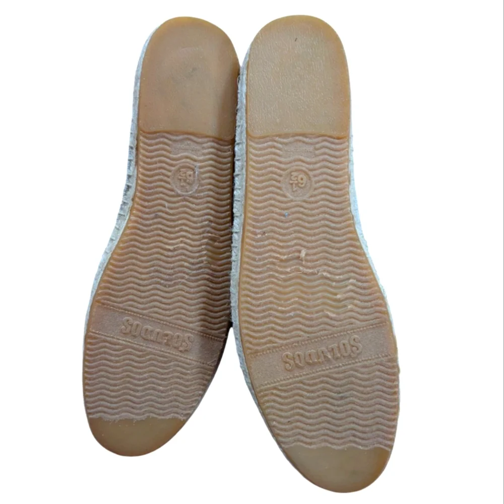 Soludos Pride Smoking Slipper Espadrille Size 6.5
